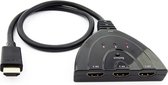 HDMI switch met 3 poorten Kabel