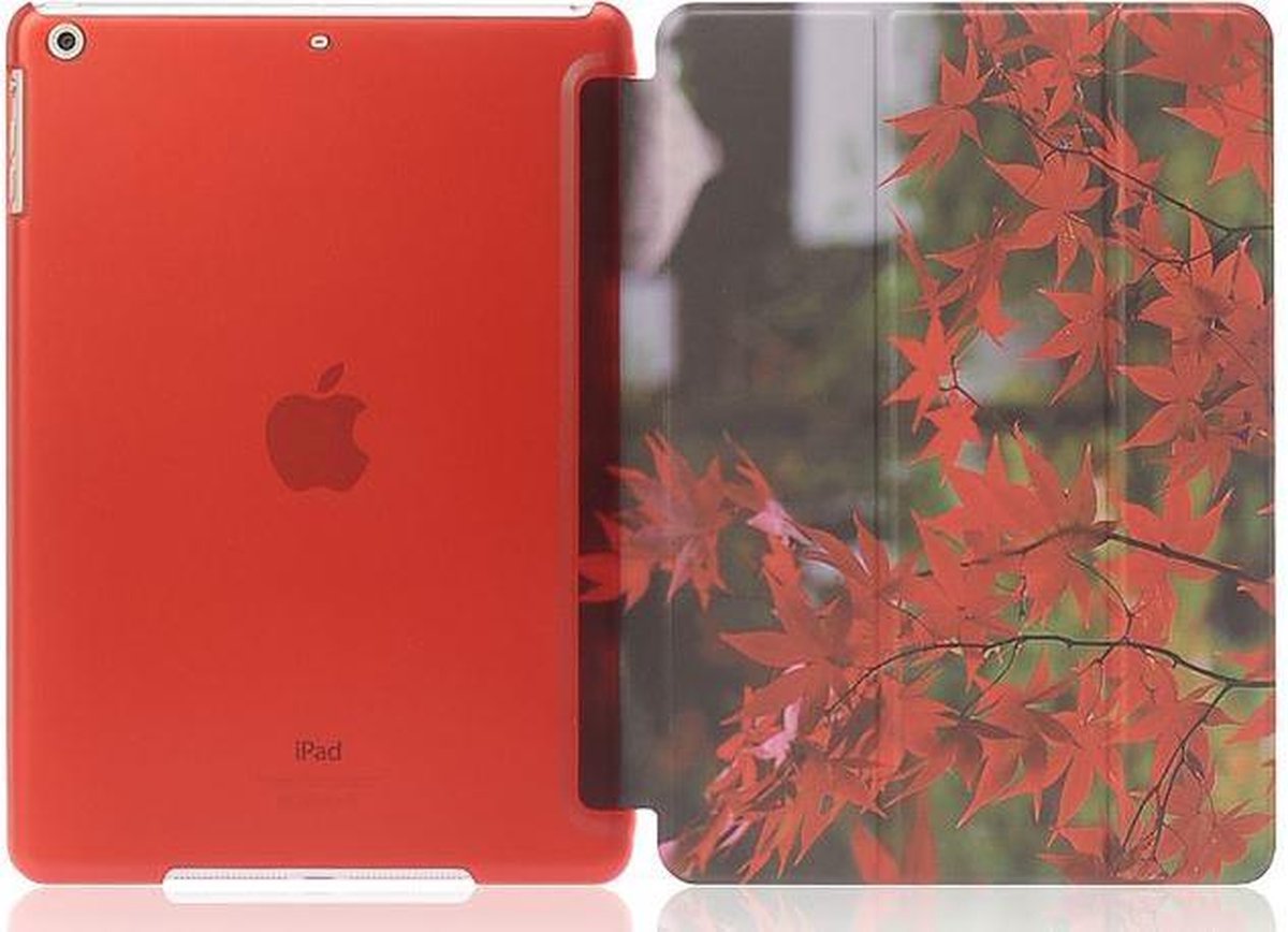 Smart Case voor Apple iPad 2 / iPad 3 / iPad 4 - Rode Herfstbladeren
