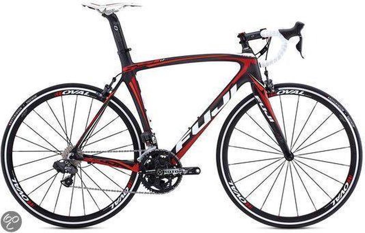 FUJI SST 1.3 C Racefiets rood/zwart - Frame-afmetingen 56 cm | bol.com