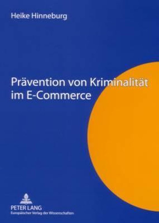Prävention von Kriminalität im E-Commerce - cover