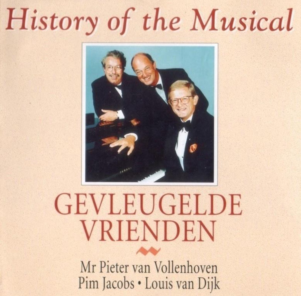 Gevleugelde Vrienden - history of the Musical