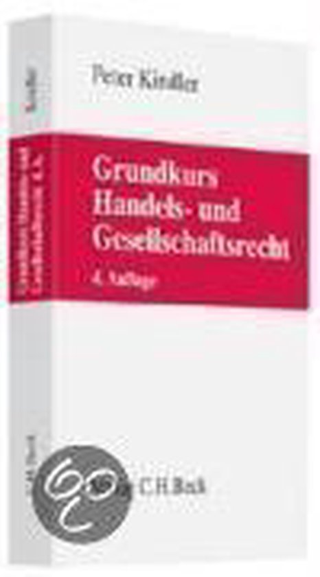 Grundkurs Handels- und Gesellschaftsrecht - cover