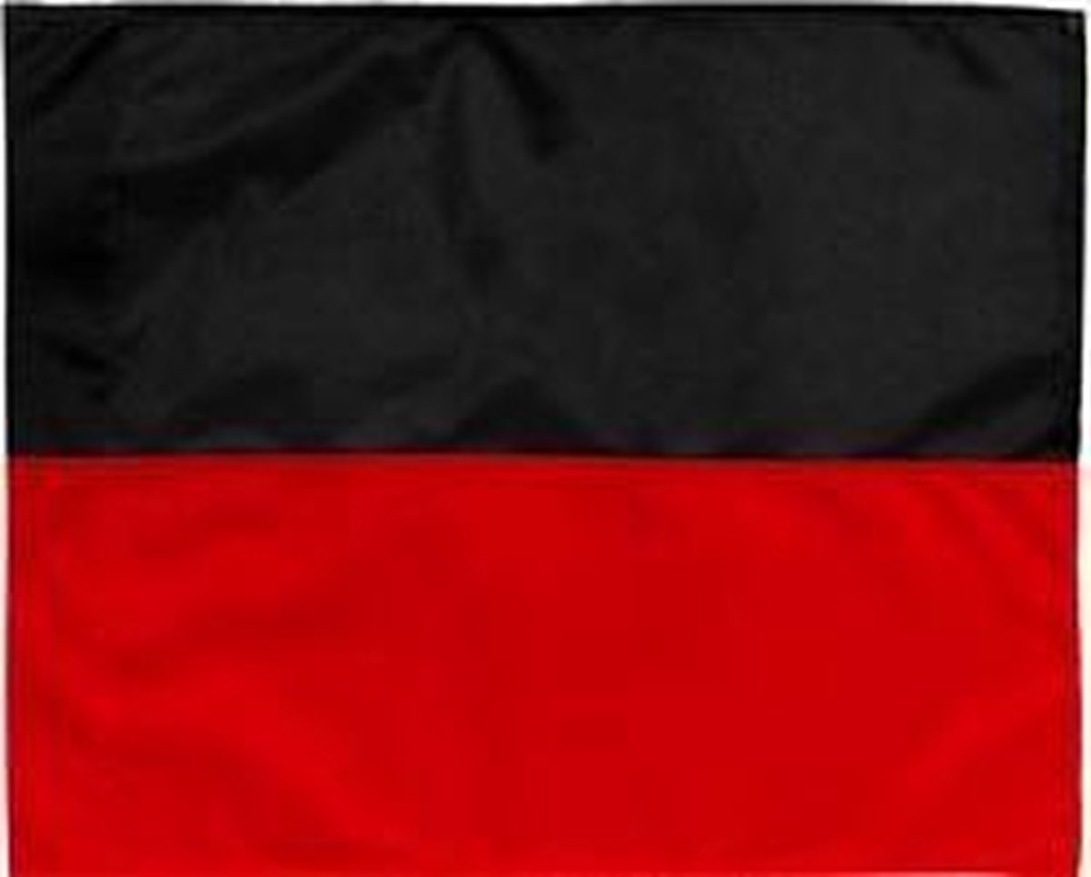 Piri Sport Cornervlag 30 Mm 46 X 40 Cm Rood/zwart