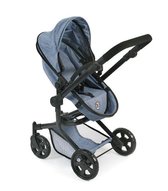 Bayer Chic 2000 - Combi Poppenwagen Mika - Blue Jeans