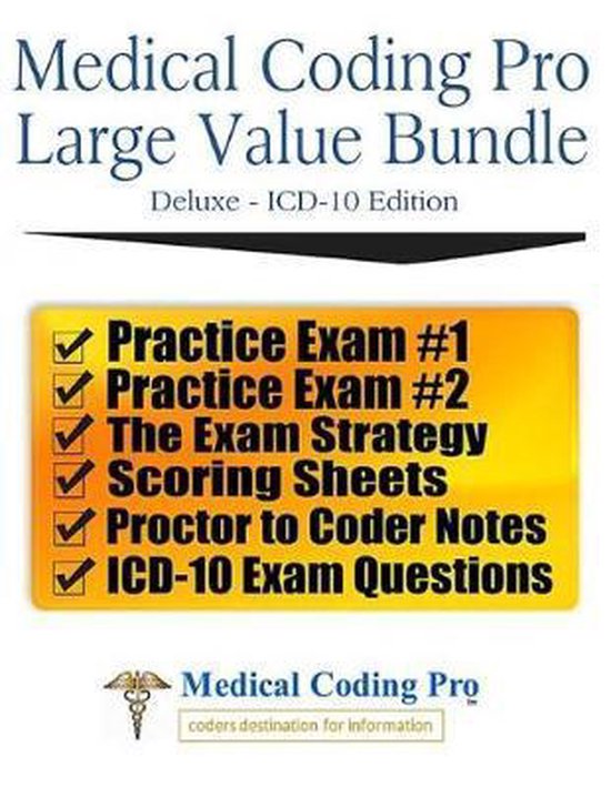 Medical Coding Pro Large Value Bundle Deluxe ICD-10 Edition - cover