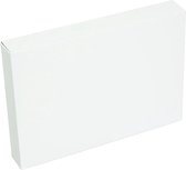 Schildersdoek 35,5 x 26,6 cm - 350 g/m² Wit karton DIY Buntbox frame - 10 stuks