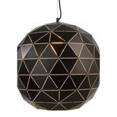 Deko-Light Asterope Round 400 - Hanglamp Metaal - Rond - Mat Zwart - Modern - Geschikt voor LED