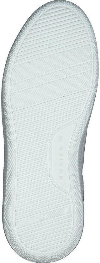 Nubikk Jiro dunk white gold trim Wit maat 36 - Schoenen.nl