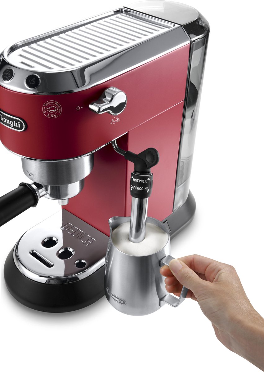 De'Longhi Dedica Style EC685.R - Pistonmachine - Red thumbnail 8