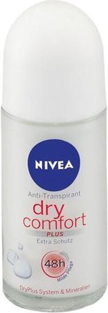 Goedkoopste Nivea Deoroller 50 ml dry comfort - wit