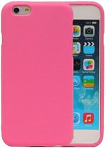 Sand Look TPU Hoesje voor iPhone 6 / 6s Roze