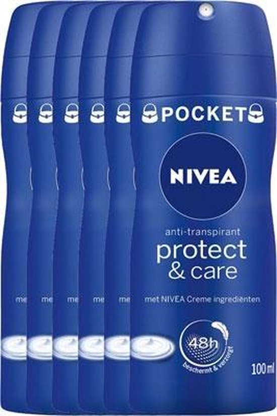Nivea Deodorant Deospray Protect En Care Voordeelverpakking