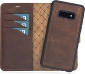 Bouletta Afneembare 2-in-1 BookCase Samsung Galaxy S10e - Retro Brown