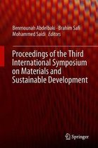 Proceedings of the Third International Symposium on Materials and Sustainable Development