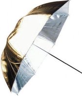 Linkstar Flitsparaplu PUK-84GS Goud/Zilver 84 cm (Omkeerbaar)