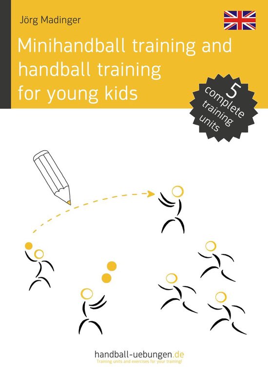 Minihandball and handball training for young kids - cover