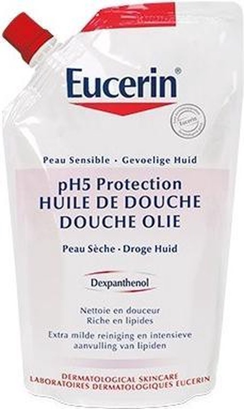 Overtreden Oefening halsband Eucerin pH5 Douche Olie Navulling - 400 ml | bol.com