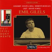 Emil Gilels - Sonate A-Moll, Moments Musicaux/Lis (CD)