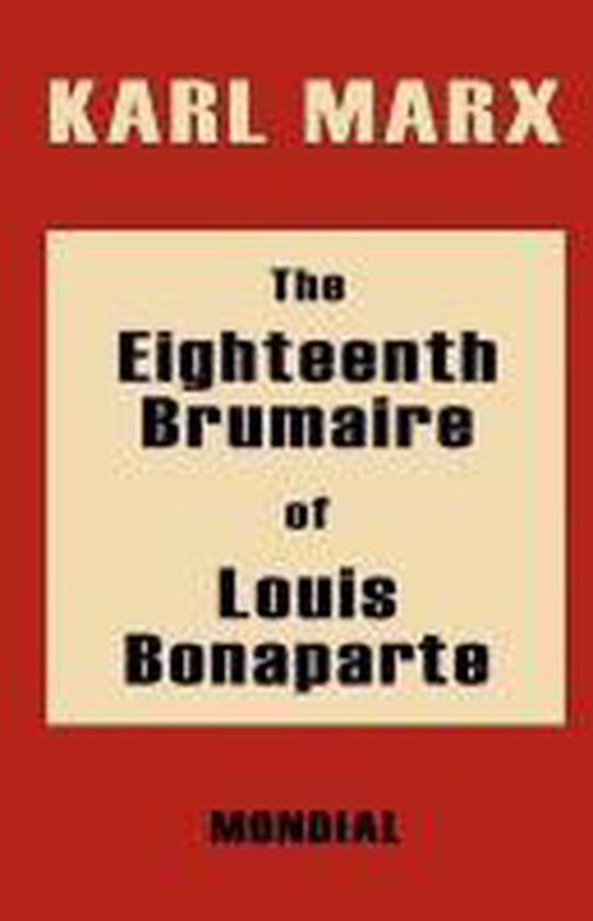 The Eighteenth Brumaire of Louis Bonaparte - cover