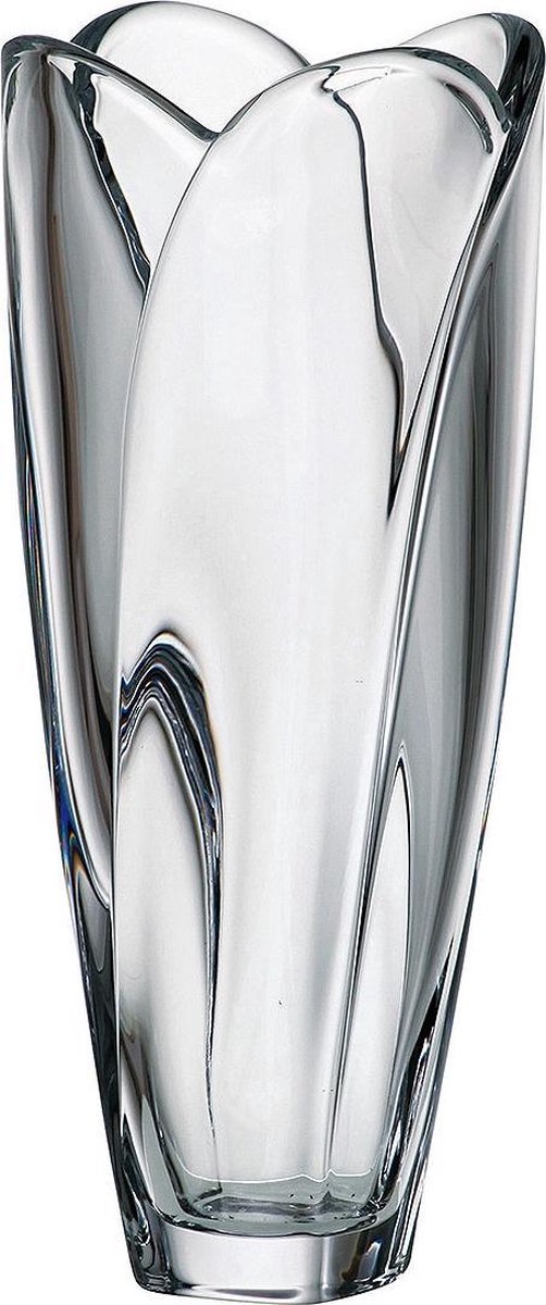 Kristallen vaas Globus 25cm hoog