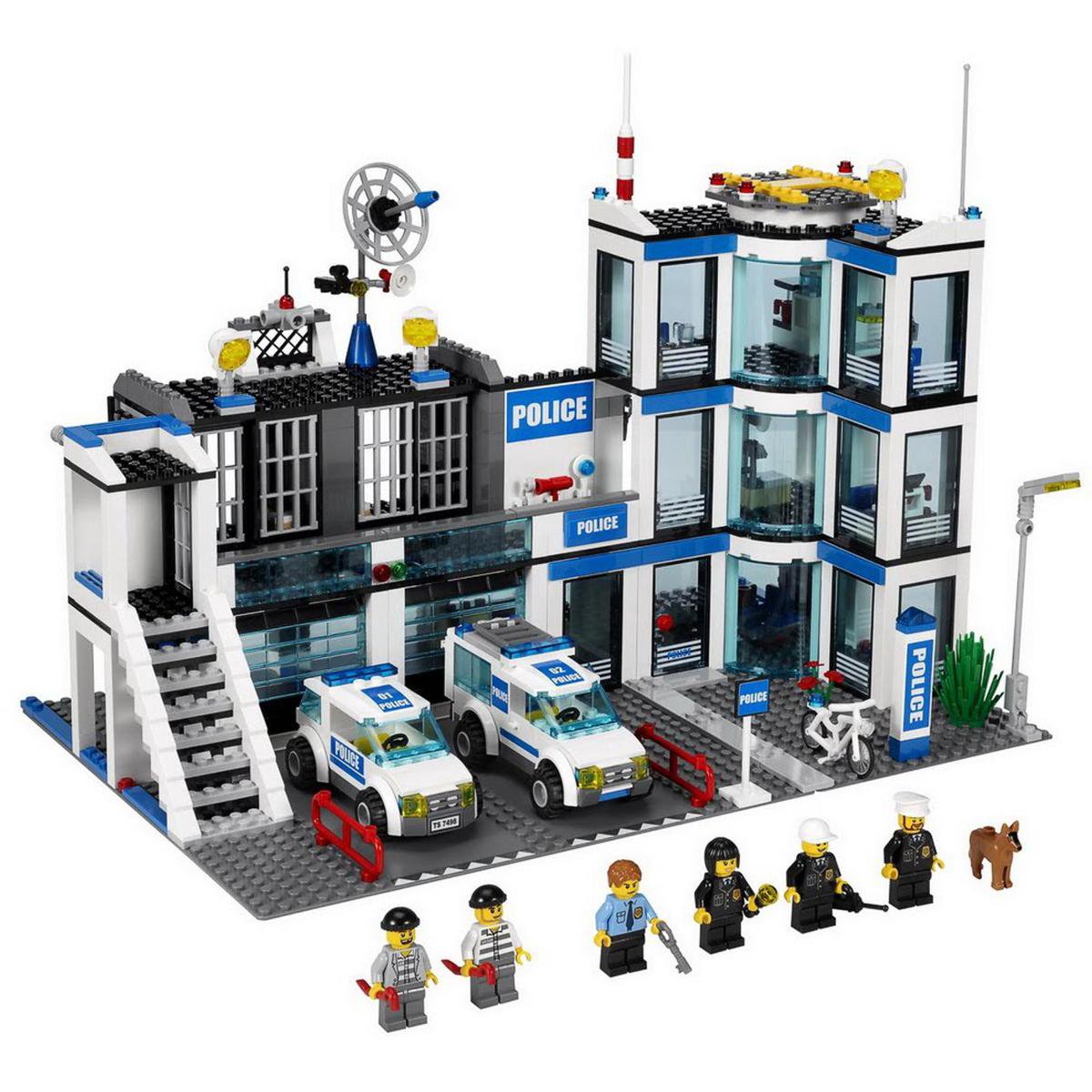 tempo mout oor LEGO City Politiebureau - 7498 | bol.com