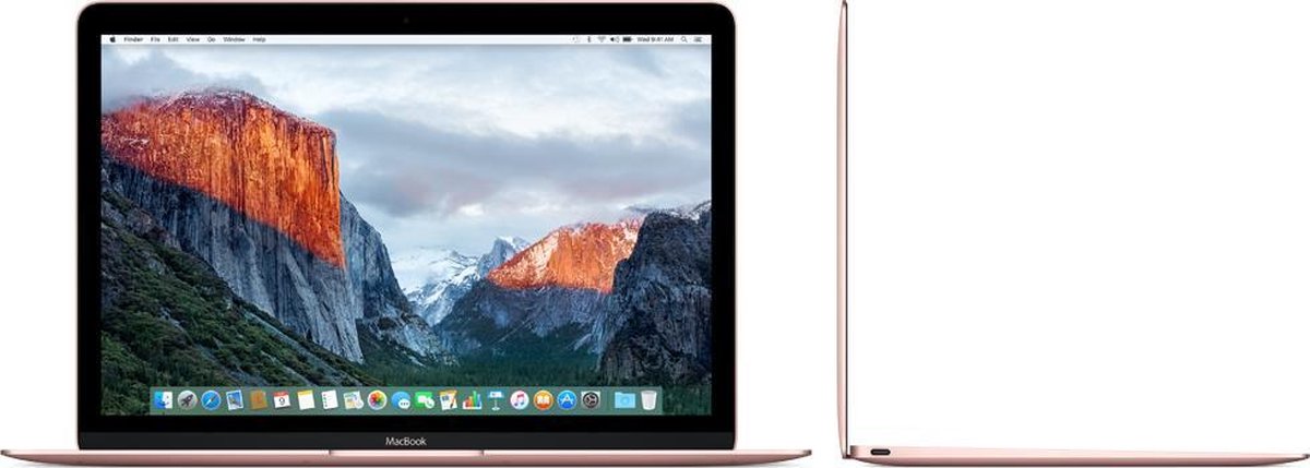 Apple MacBook (2016) - Laptop / 12 inch / Roze | bol
