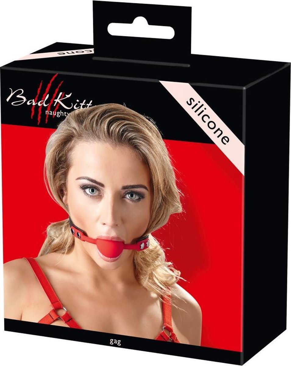 Baillon boule en silicone Bad Kitty Bad kitty - Bâillons - Acheter