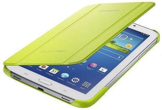 Abstractie vlotter Pigment Samsung Book Cover voor de Samsung Galaxy Tab 3 7.0 (green) | bol.com