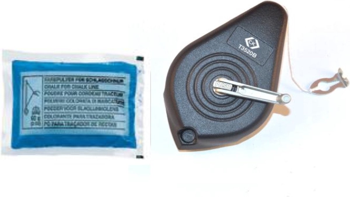 C.K T3520B Slagsnoer 30 m incl. 60 g krijtpoeder 1 stuk(s)