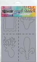 Dylusions Small Stencil 5x8 inch - Country small dys47131