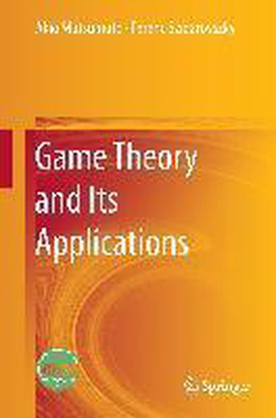 Game Theory and Its Applications 9784431547853 Akio Matsumoto