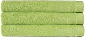 6 handdoeken 50x90 cm uni alpha 400 gr/m2 groen col 2612