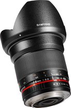 Samyang 16mm F2.0 Ed As Umc Cs - Prime lens - geschikt voor Micro 4/3