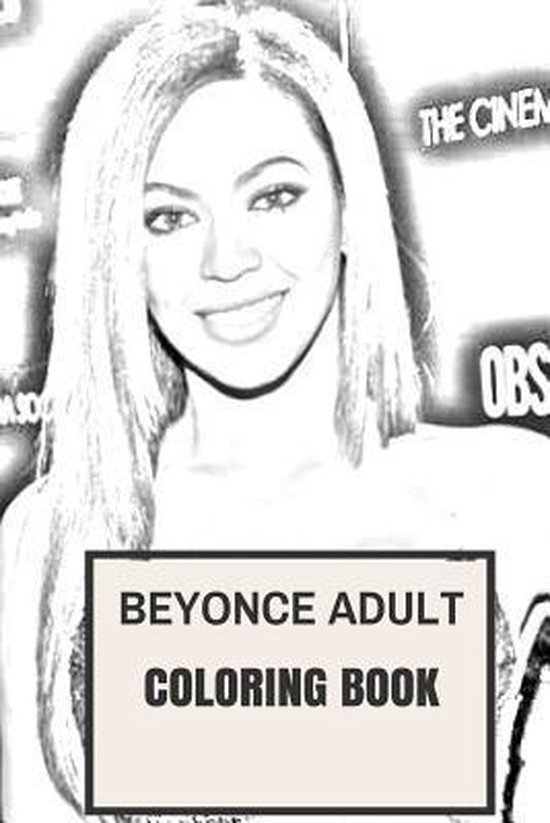 Beyonce Adult Coloring Book, Jenna Sully 9781544962139 Boeken