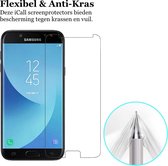 3x Samsung Galaxy J5 (2017) Screenprotector | Glas PET Folie Screen Protector Transparant iCall