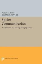Spider Communication - Mechanisms and Ecological Significance