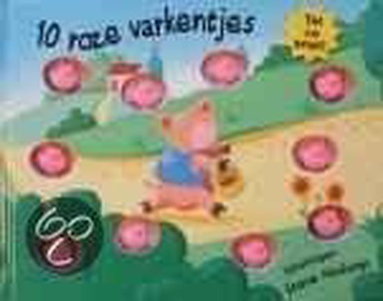 Cover van het boek '10 roze varkentjes' van Steve Haskamp en Teresa Imperato