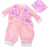Johntoy Baby Poppenkleren Maan Ster