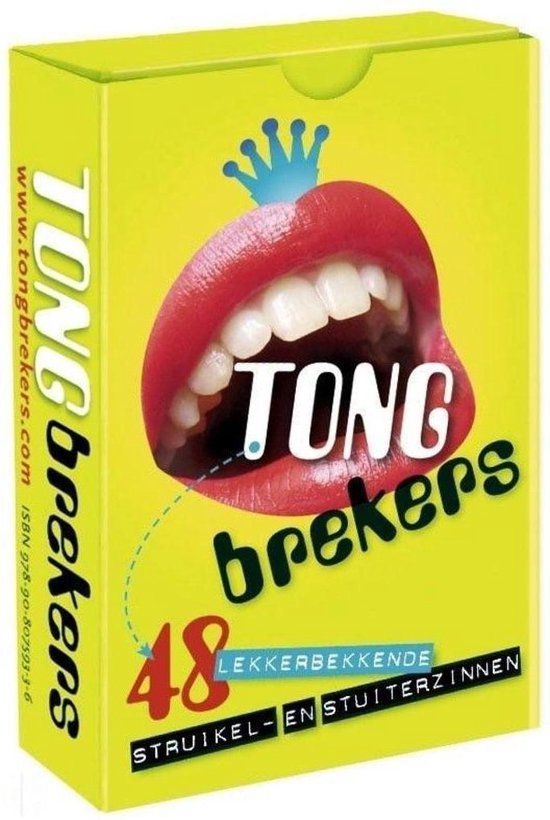 Cover van het boek 'Tongbrekers' van A.F. van Beers