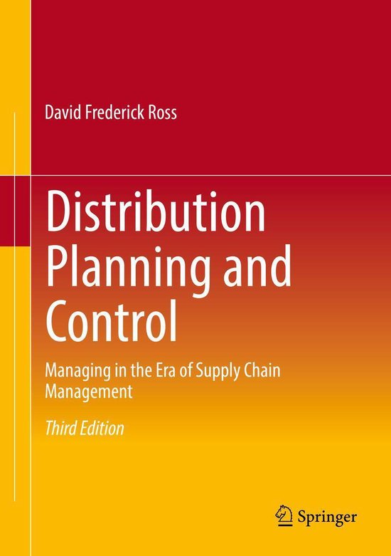 Business and Management (R0) - Distribution Planning and Con ... - cover