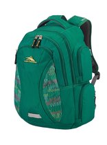 High Sierra Drava Backpack Green Stripes