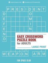 Crossword and Word Whizzle Search Puzzle Books for Adults- Easy Crossword Puzzle Books for Adults Large Print
