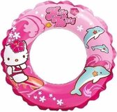Opblaasbare zwemband Hello Kitty roze 51 cm zwemring