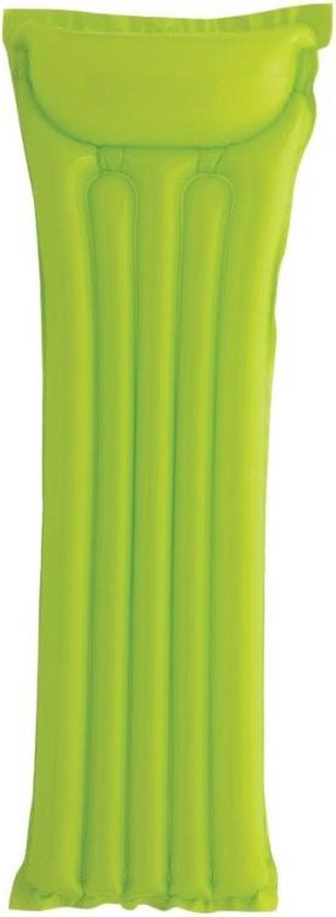 Intex Luchtbed Economats Groen 183 X 69 Cm