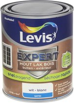 Levis Expert - Laque extérieure - Satiné - Wit - 0 75L