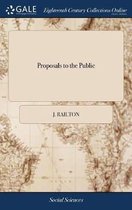 Proposals to the Public: Especially Those in Power
