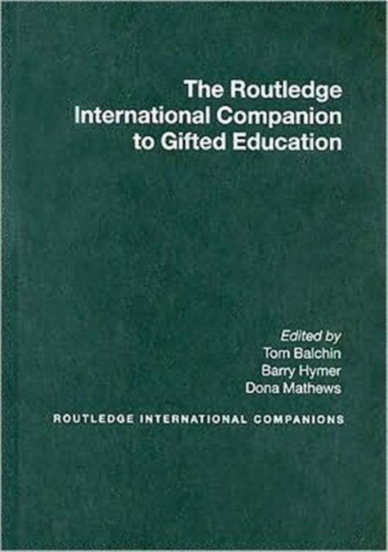 The Routledge International Companion to Gifted Education - cover