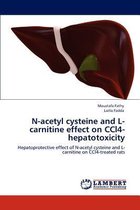 N-acetyl cysteine and L-carnitine effect on CCl4-hepatotoxicity