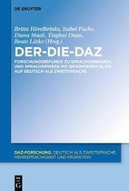 Daz-Forschung [Daz-For]- Der-Die-Daz - Forschungsbefunde Zu Sprachgebrauch Und Spracherwerb Von Deutsch ALS Zweitsprache