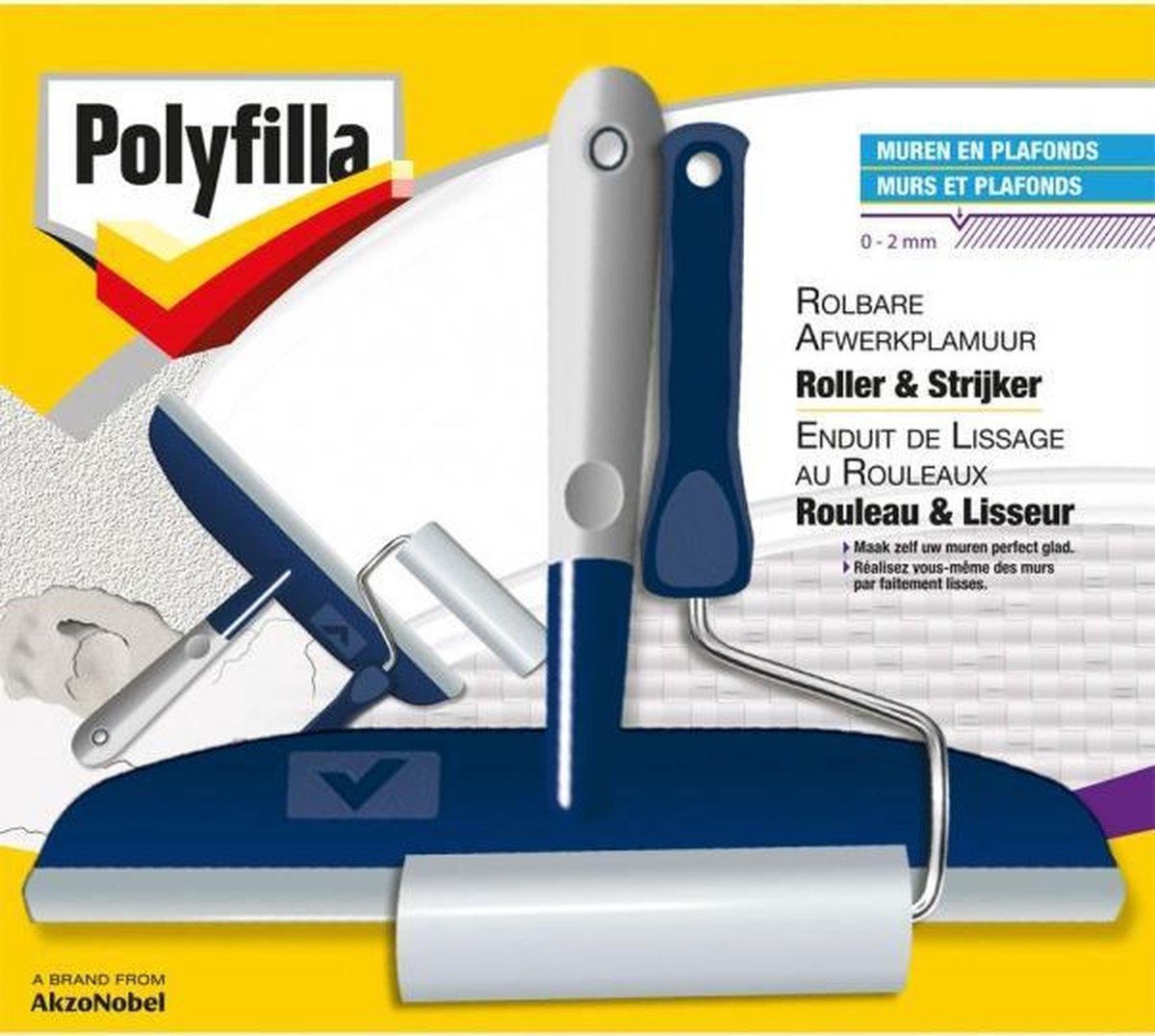 Enduit de Lissage (Poudre) - Polyfilla BE-FR